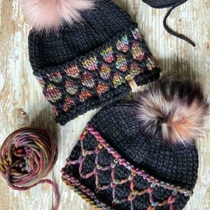 Looking Glass Brim Beanie Pattern