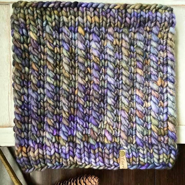 Corkscrew Cowl Pattern