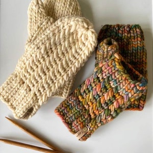 Corkscrew Mitts Pattern