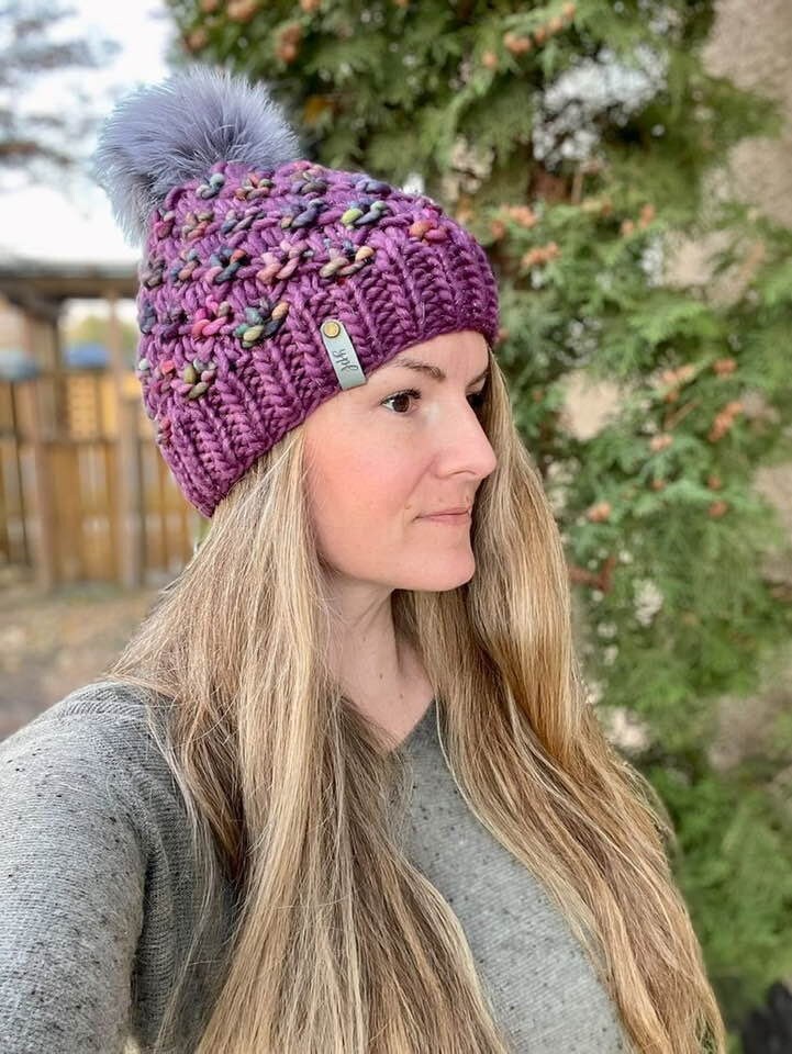 Hand knit autumn arbor beanie Arbor Beanie Pattern - Etsy main image 3