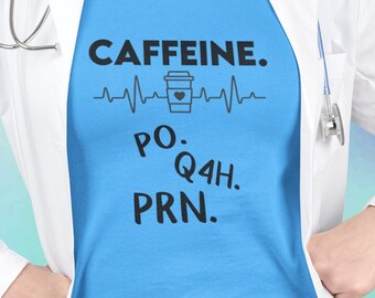 nurse caffeine prescription, repeat as necessary, png, digital download, 2 versions, cut file