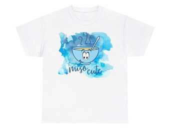 Miso cute Unisex Heavy Cotton Tee