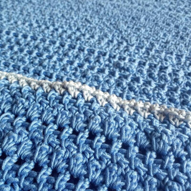 Copertina Neonato Personalizzata Con Nome - Cotone Morbido, 80x100 Cm, Per Culla E Passeggino (Denim Blue) - Foto 14