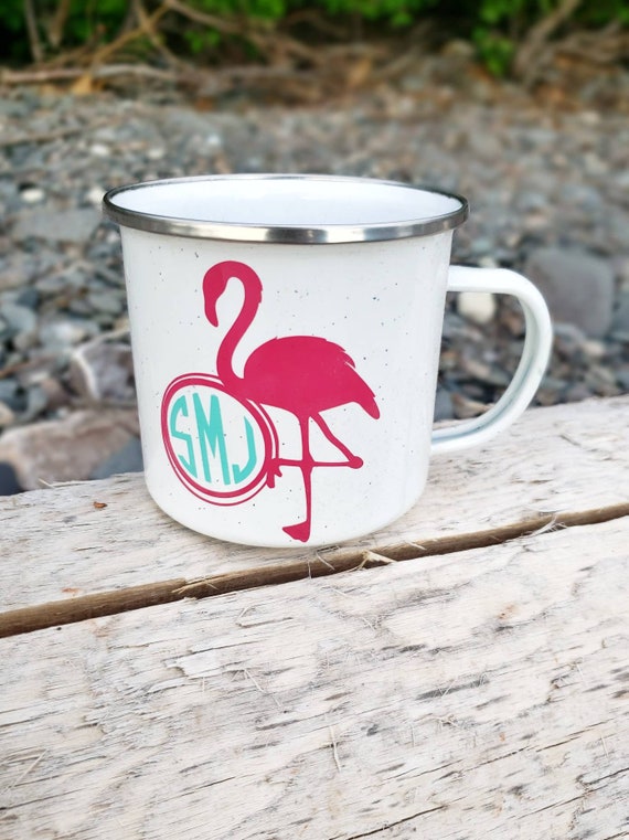 16 Oz Cute Pink Coffee Mug Ceramic Flamingo Cup Christmas Mugs For