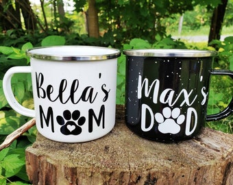 Personalized Dog Coffee Mug: Dog Parent Gift
