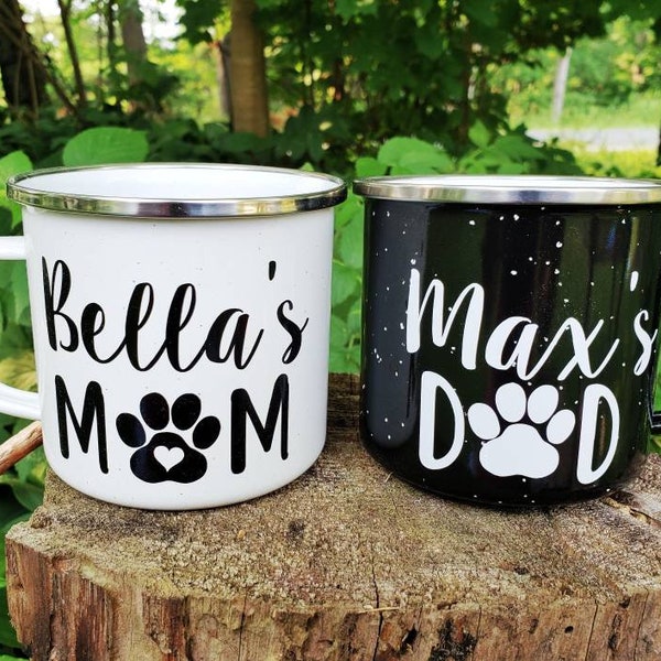 Personalized Dog Mug, Pet Mug Personalized, Dog Mom Gift, Dog Dad Gift, Dog Parents, Dog Mom Mug, Dog Dad Mug, Pet Adoption Gift