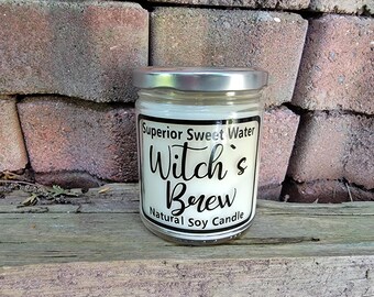 Witch's Brew Halloween Soy Candle: Fall Candle