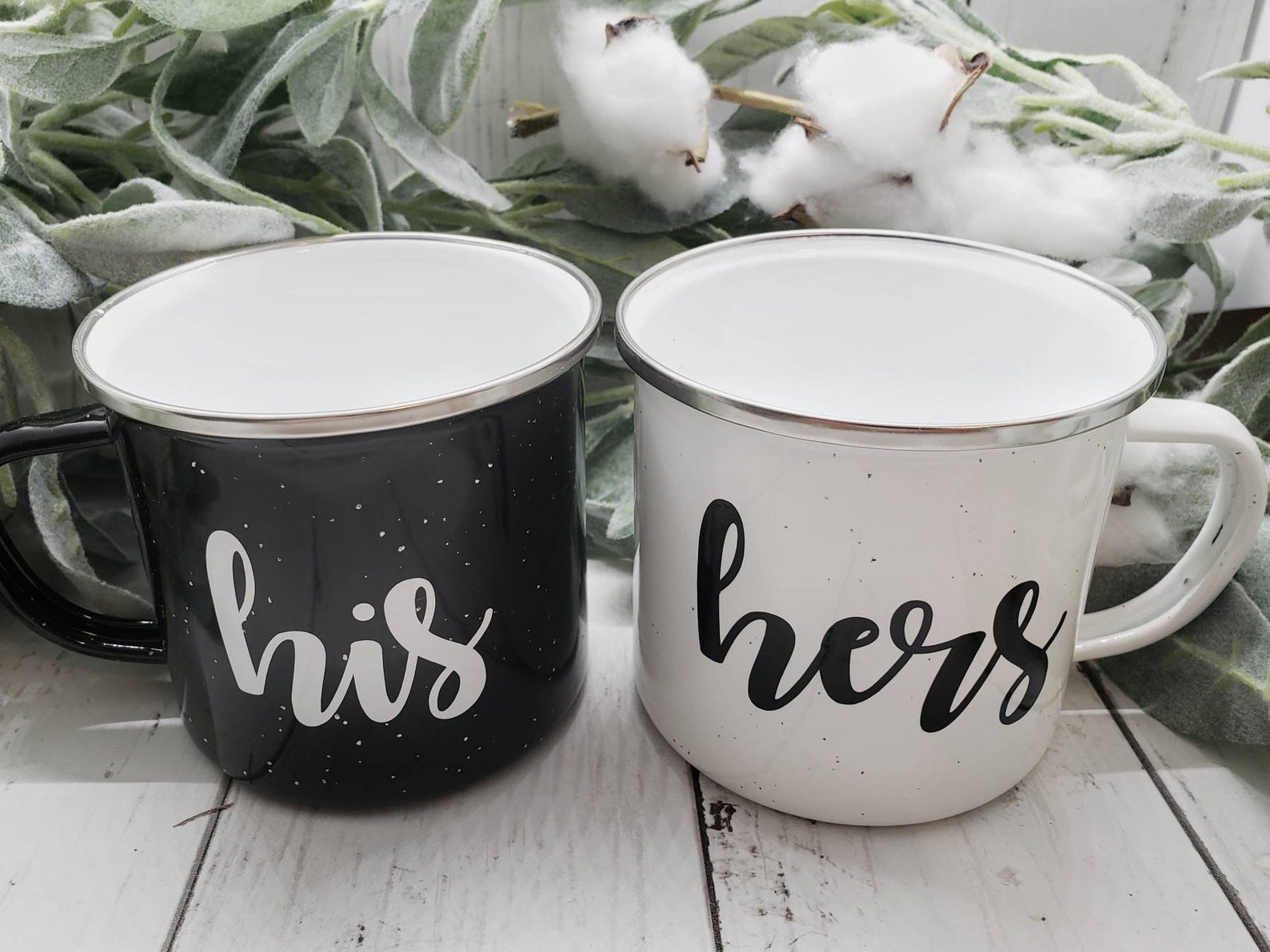 His and Hers Mugs Newlywed Gift Wedding Gift Bridal Shower - Etsy