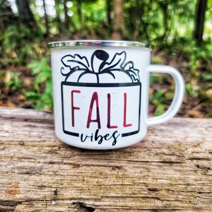 Fall Vibes Campfire Coffee Mug