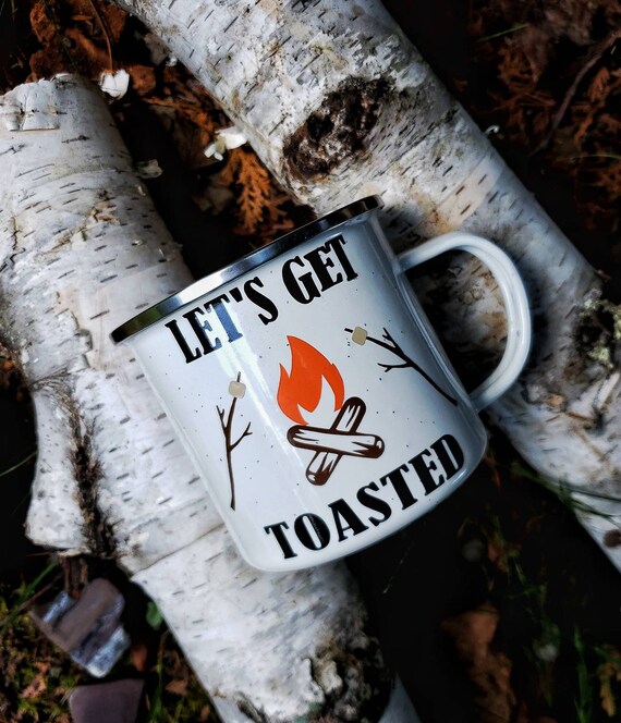 Campfire Coffee Mug, Camping Coffee Mug, Camp Coffee Cup, Mug for Outdoor  Lovers, Let's Get Toasted Campfire Mug, S'more Mug, Drinking Cup - Etsy
