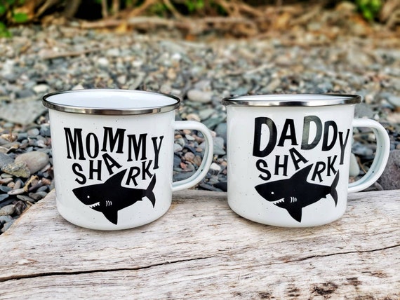 Mummy shark mug 2025