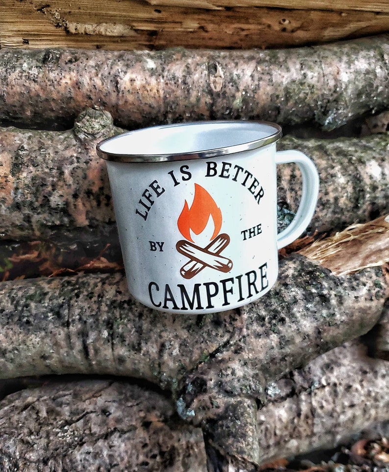 Campfire Coffee Mug Camping Coffee Mug Camp Coffee Cup Mug Etsy
