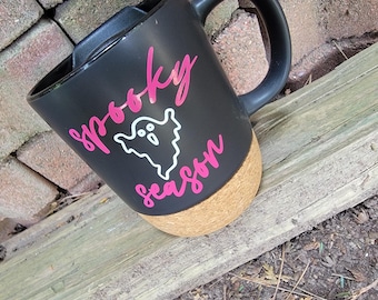 Spooky Season Halloween Ghost Campfire Coffee Mug