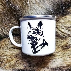 German Shepherd Mug, All I Care About Is My Shepherd Mug, German Shepherd Gift, Shepherd Mom Gift, Shepherd Dad, Double Sided Shepherd Mug