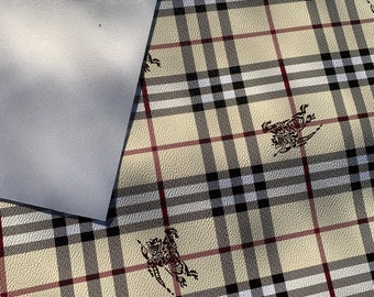 burberry fabric etsy