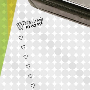 To Do List Personalized Self-inking Teacher Stamp