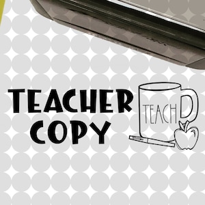 Teacher Copy Self-inking Teacher Stamp