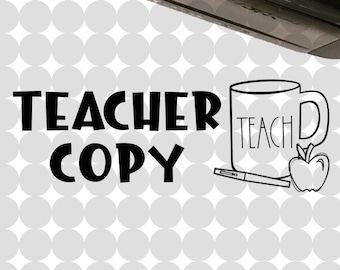 Teacher Copy Self-inking Teacher Stamp