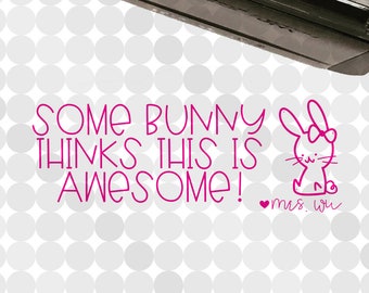 Some Bunny Personalized Self-inking Teacher Stamp