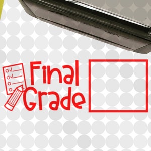 Final Grade Self-inking Teacher Stamp