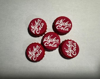Nuka Cola Flaskkapsylklistermärken Fallout DIY 12 klistermärken