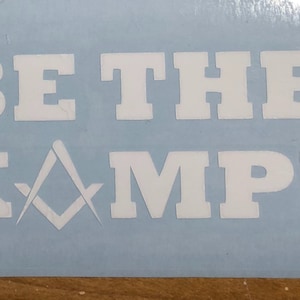 Masonic Decal