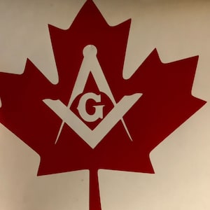 Canadian Mason Decal