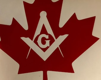 Canadian Mason Decal