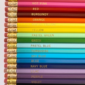 Personalized Name Pencils 5 Pack - Single Message