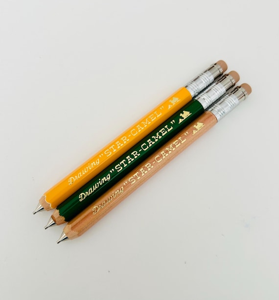 Star-Camel Mini Mechanical Pencil Set of 3