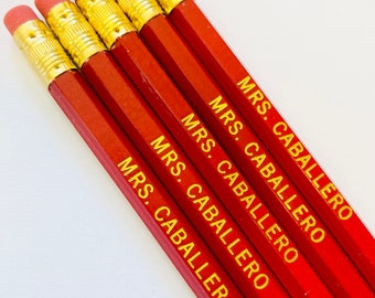 Teacher Pencil Pack - Teacher Gift - Teacher Appreciation - 5 Pack