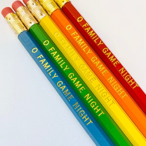 Personalized Name Pencils 5 Pack Single Message image 6