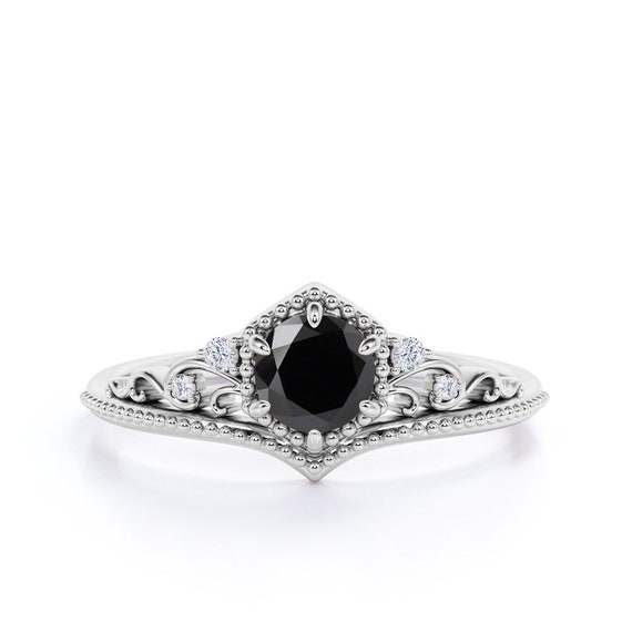 Black Diamond Engagement Rings: 21 Unusual Designs - hitched.co.uk