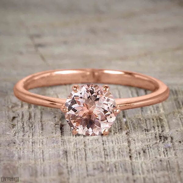 1 carat morganite ring deals