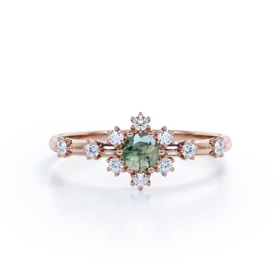 Non traditional promise on sale rings