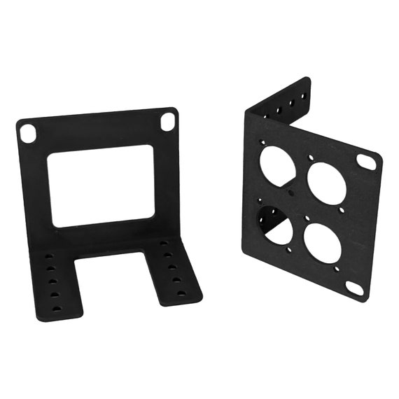 Recessed Rack Ears (PAIR): Behringer XR12, Midas MR12, X-air SD8