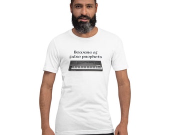 Prophet-5 "Beware of false prophets" retro apparel