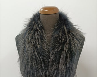 Pelzkragen,Funn Waschbär hohe Qualität, Pelzkragen , Mantel Winter Accessoires