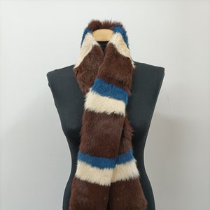 Fur scarves,Fur rabbit scarf, fur scarf men&#39;s women&#39;s unisex, winter warm accessories.