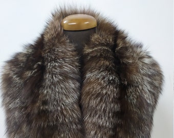 Crystal Fox Fur Coat - Etsy