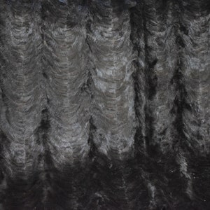 Real Mink fur blanket throw black color, Home warmer