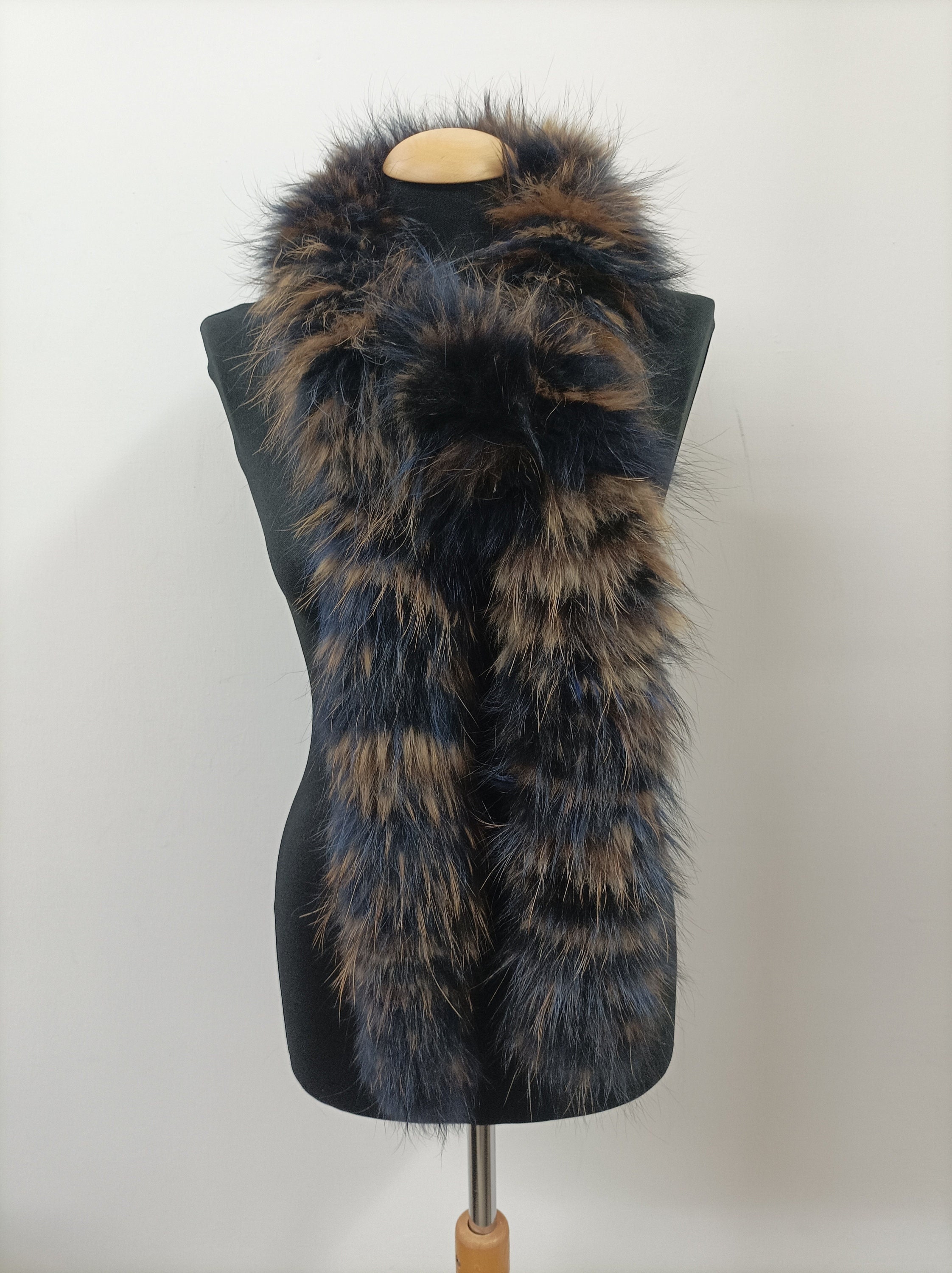 小物 Archive PRADA Raccoon Fur Tippet muffler Archive Prada Raccoon Fur Tippet Muffler