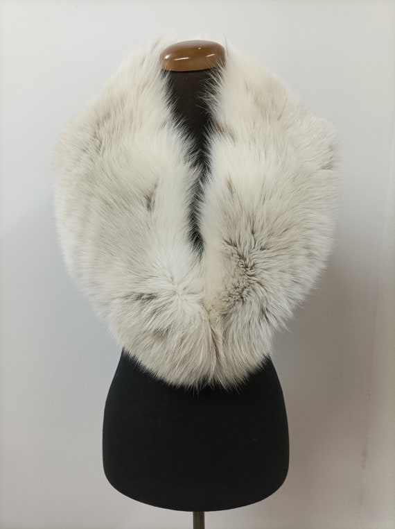 Fur Collar Fox Fur Collar Realfur Collar Coat Winter Accessories Etsy Canada