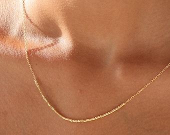 Custom Morse Code Necklace | Personal Gift For Her | Minimalist Dainty Jewelry | Bridesmaid Gift Ideas | Friendship Necklace | Secret Gift