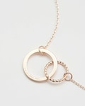 Personalized Infinity Necklace | Mother Daughter Necklace | Custom Coordinate Necklace | Graduation Gift | Meaningful Jewelry for Mother day product logo