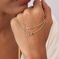 Personalized Number Necklace | Custom Milestones Gift | Angel Numbers with Curb Chain | Graduation Jewelry product logo