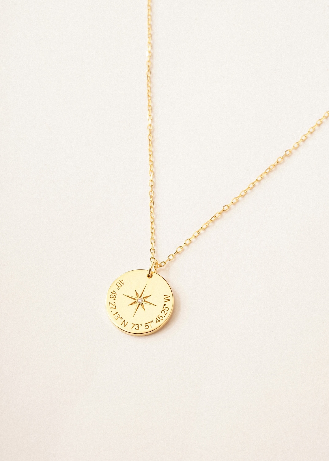 Customized Graduation Gift Personalized Compass Necklace - Etsy