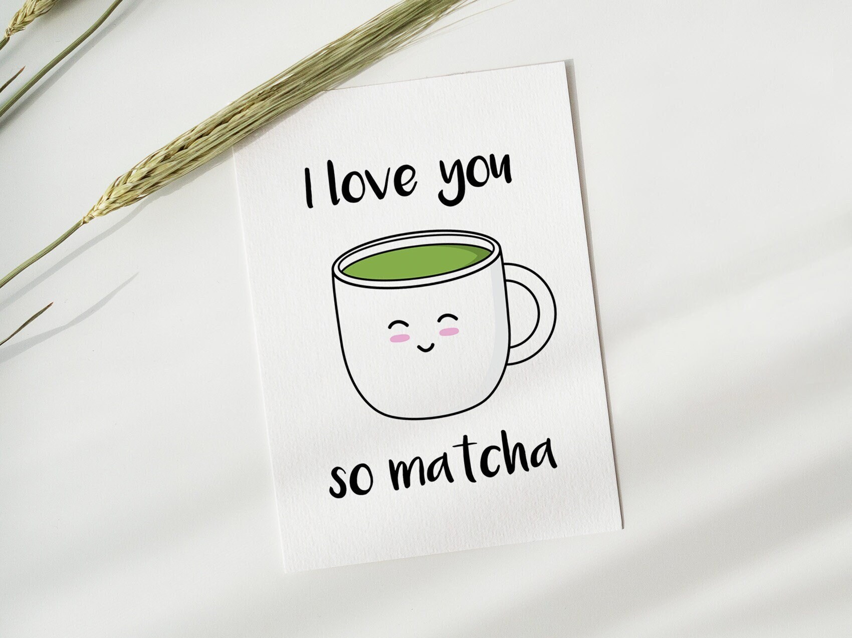 I Love You So Matcha Coffee Mug - Pretty Collected