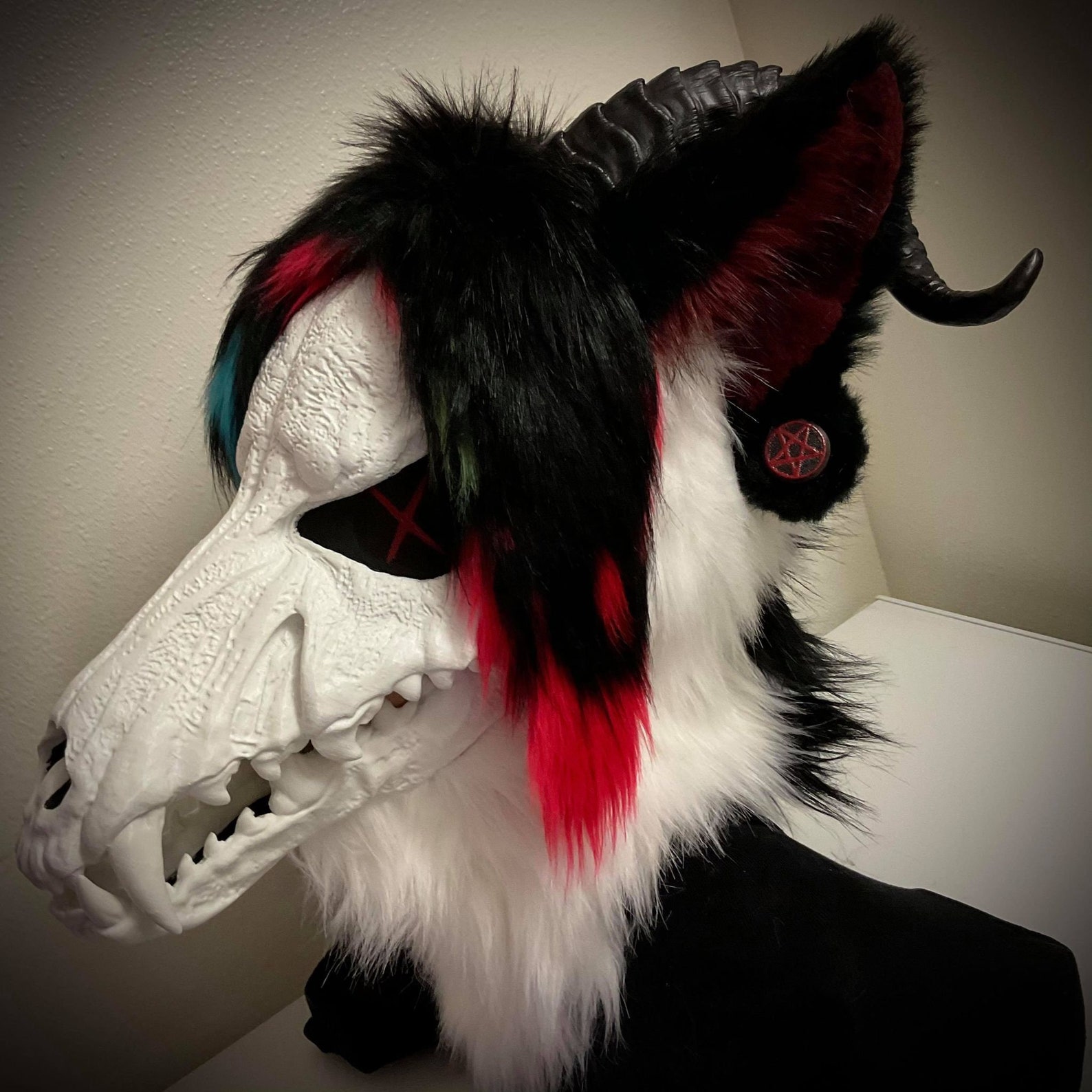 Custom Fursuit Mask Head Commission Message me with your Etsy