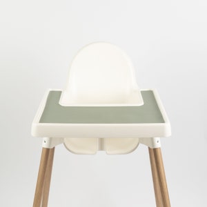 Sage Green // IKEA Antilop Highchair Silicone Placemat // Silicone Mat for Antilop Highchair